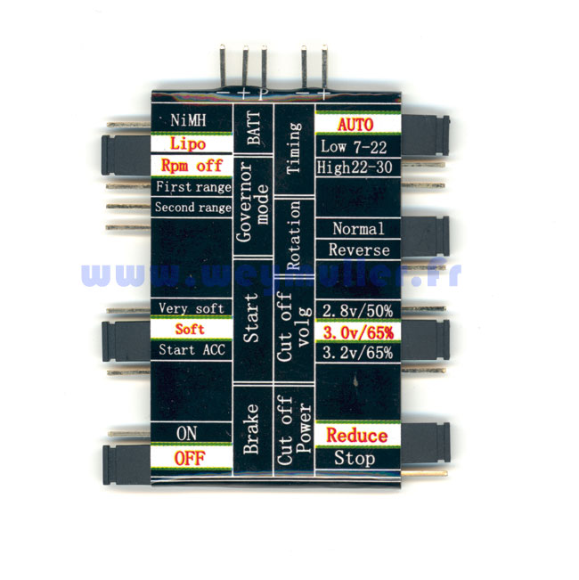 Carte de programmation Xetronic