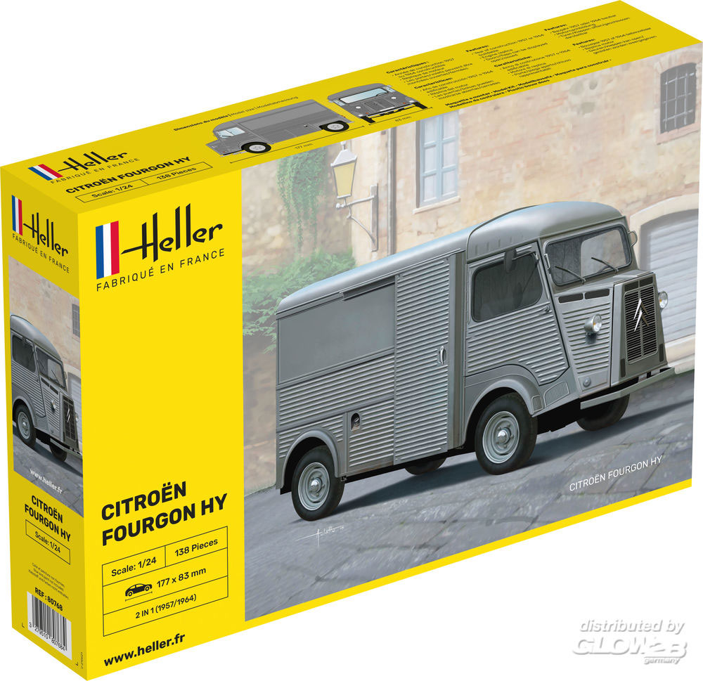 Fourgon Citroën -Tube- 1/24