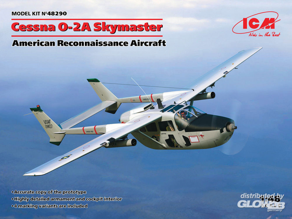 Cessna O-2A Skymaster,American Reconnaissance 1/48