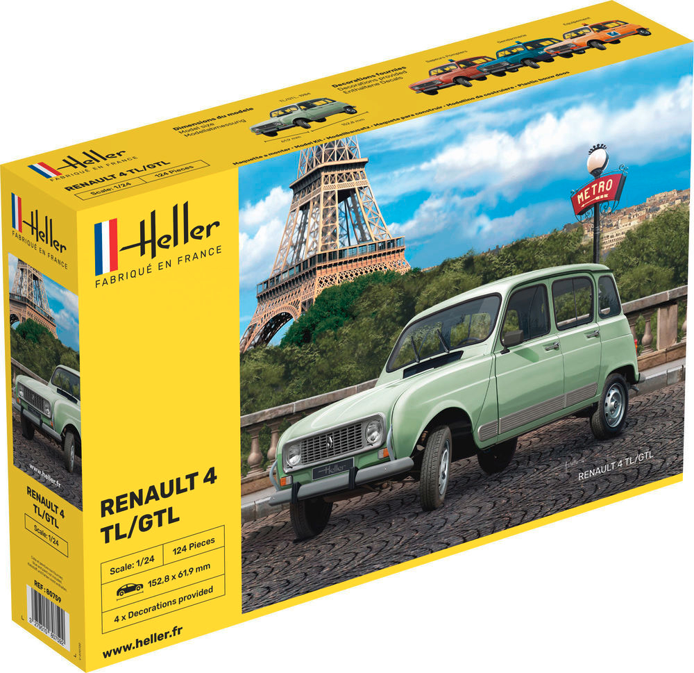 4L Renault 1/24