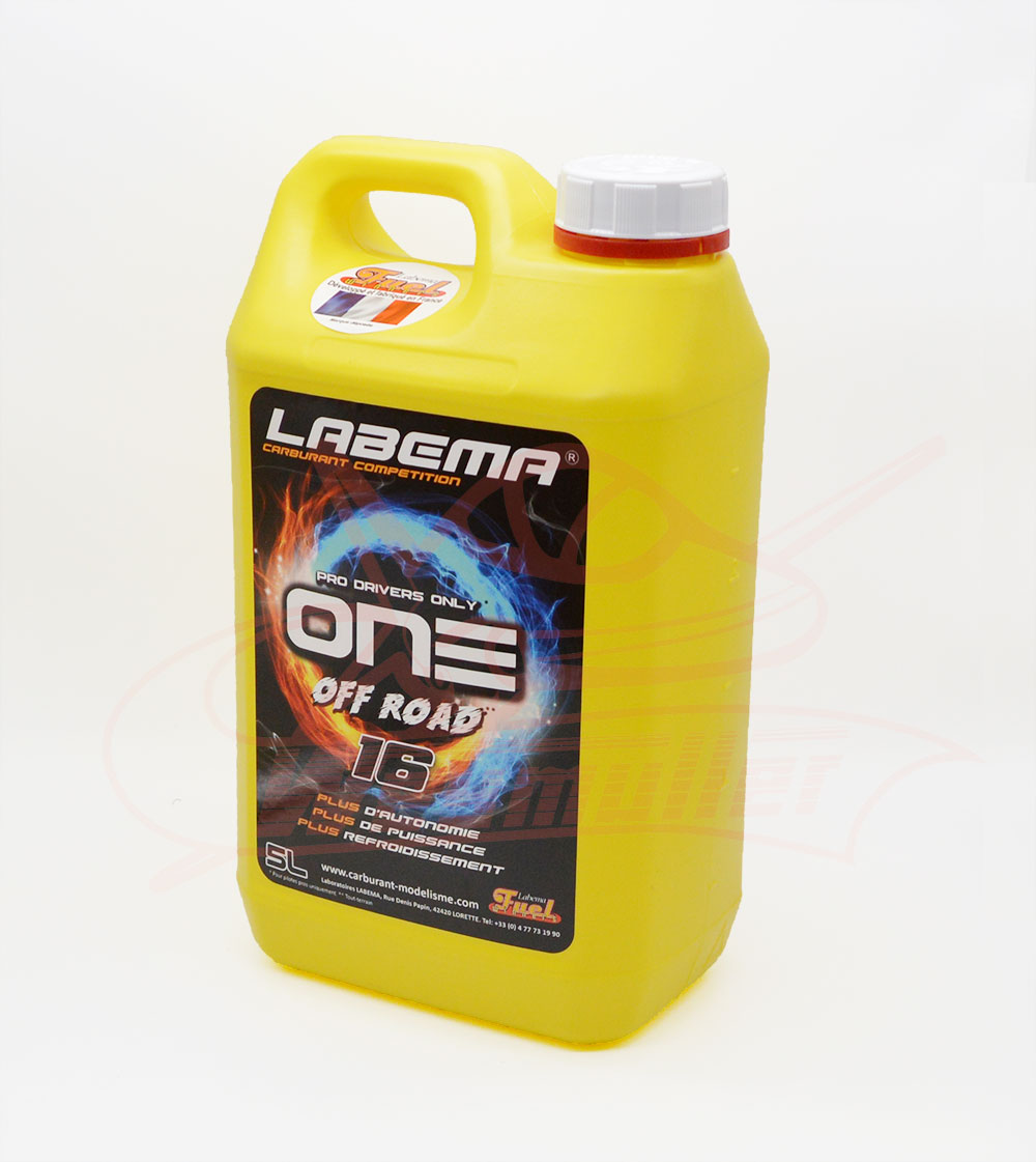 Carburant LABEMA one 16 - 16% de nitrométhane. 3 litres