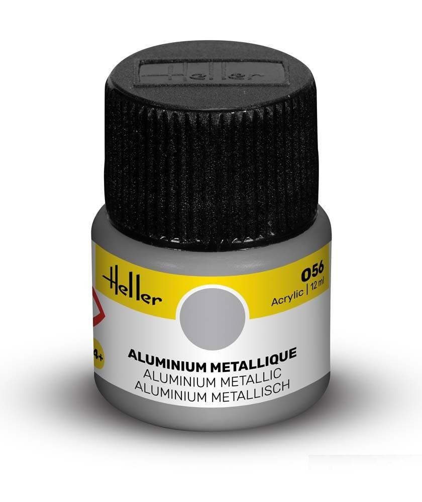 Peinture Heller acrylique 12ml. Aluminium 056