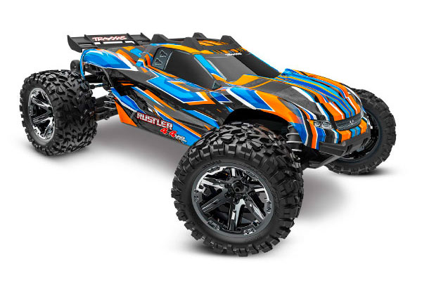 RUSTLER 4x4 VXL Brushless HD orange 1/10 - TRAXXAS