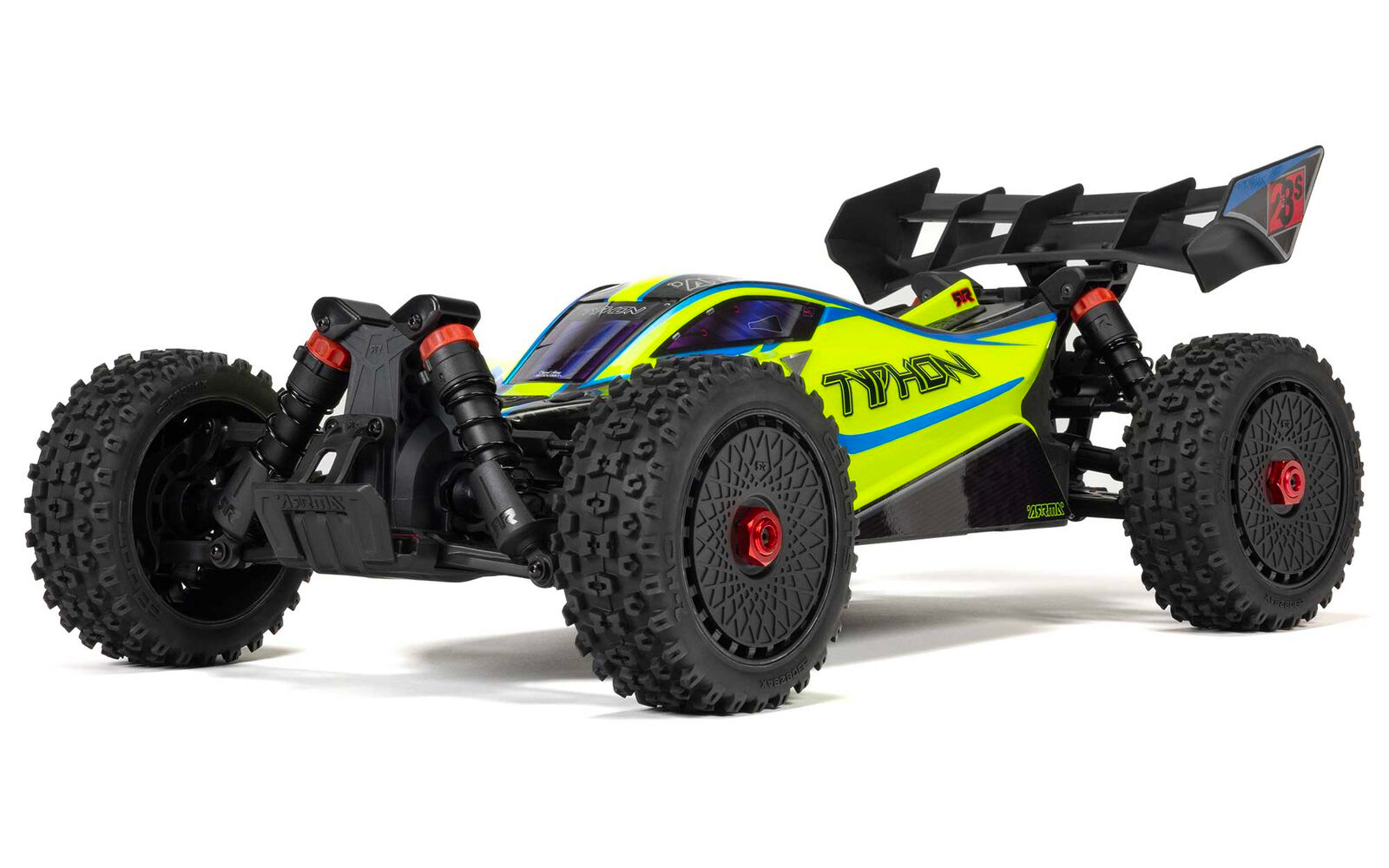 TYPHON 223S DSC 4X4 RTR Brushless Buggy, Jaune