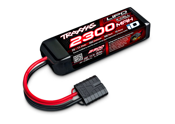 Pack accus 3 éléments 11,1V 2300mA 30C - Traxxas